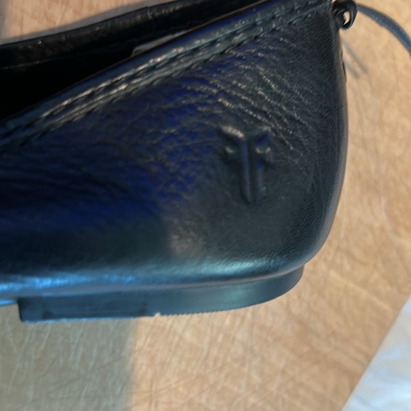 Frye Pointed Toe Leather Ballet Flats - Picture 8 of 9